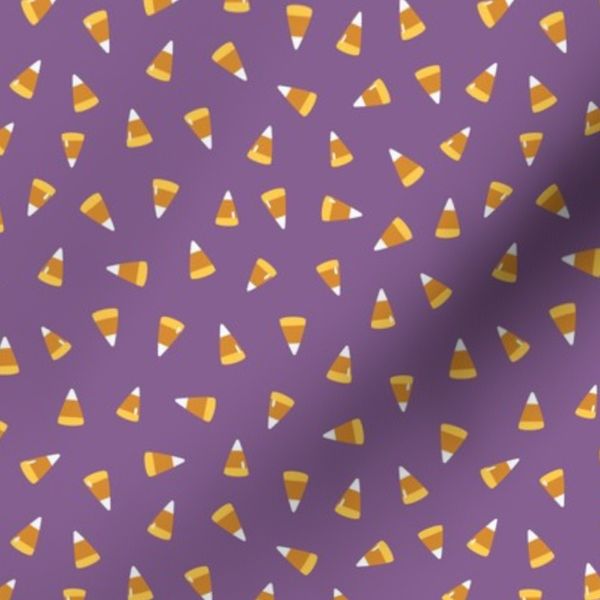 Candy Corn Purple Halloween Collection