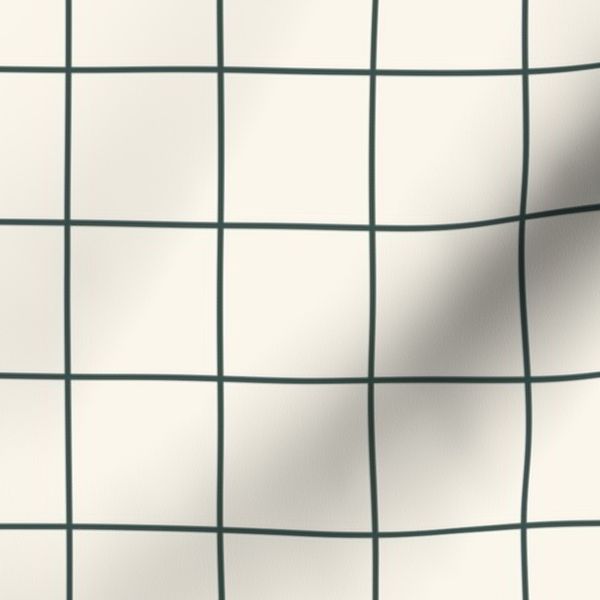 Window Pane Plaid Halloween Black