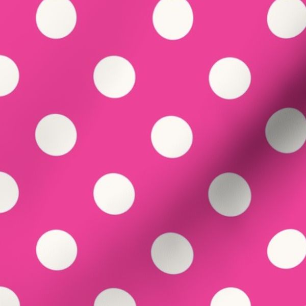 Barbie Pink Polka Dots Large Scale