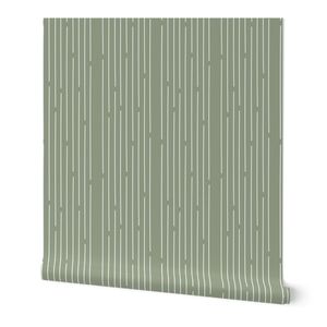 Split Stripe - Sage