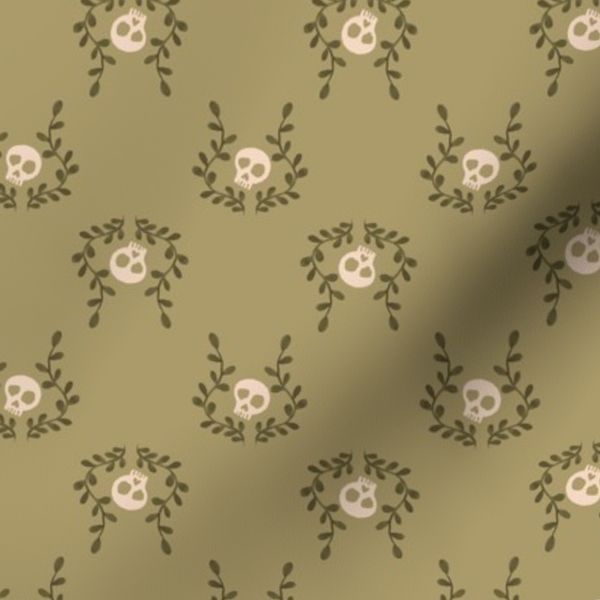 Poison Garden Skulls Green