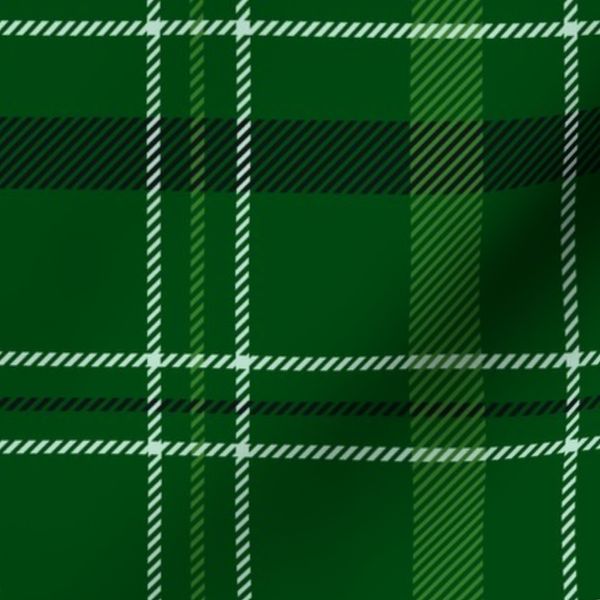 Plaid green