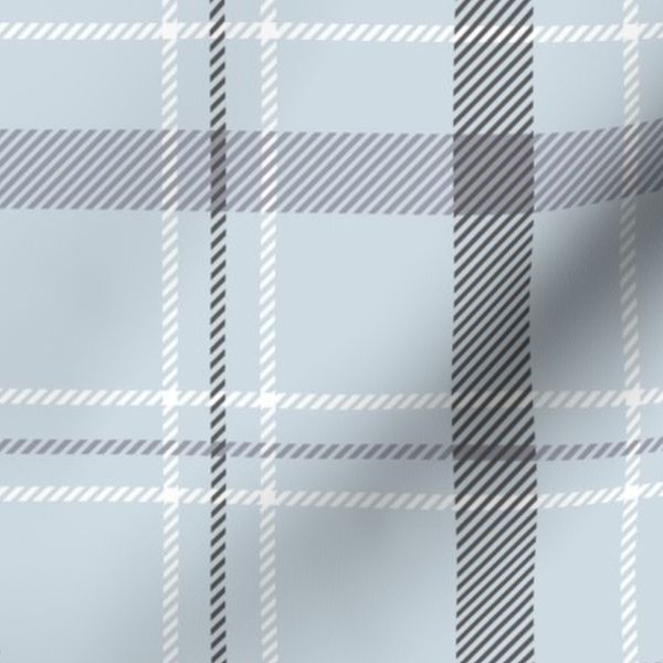 Plaid neutral winter colors