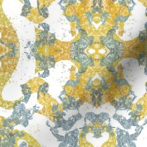 Bluish Gold Menagerie