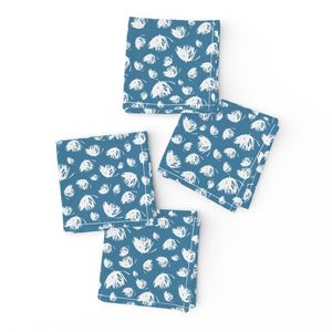 Coral Flower Blue