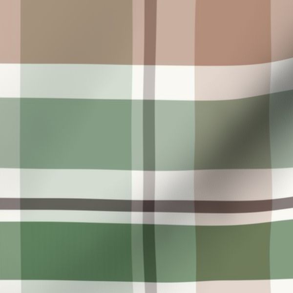 Forest Plaid - baby bear coordinate / 24 inch