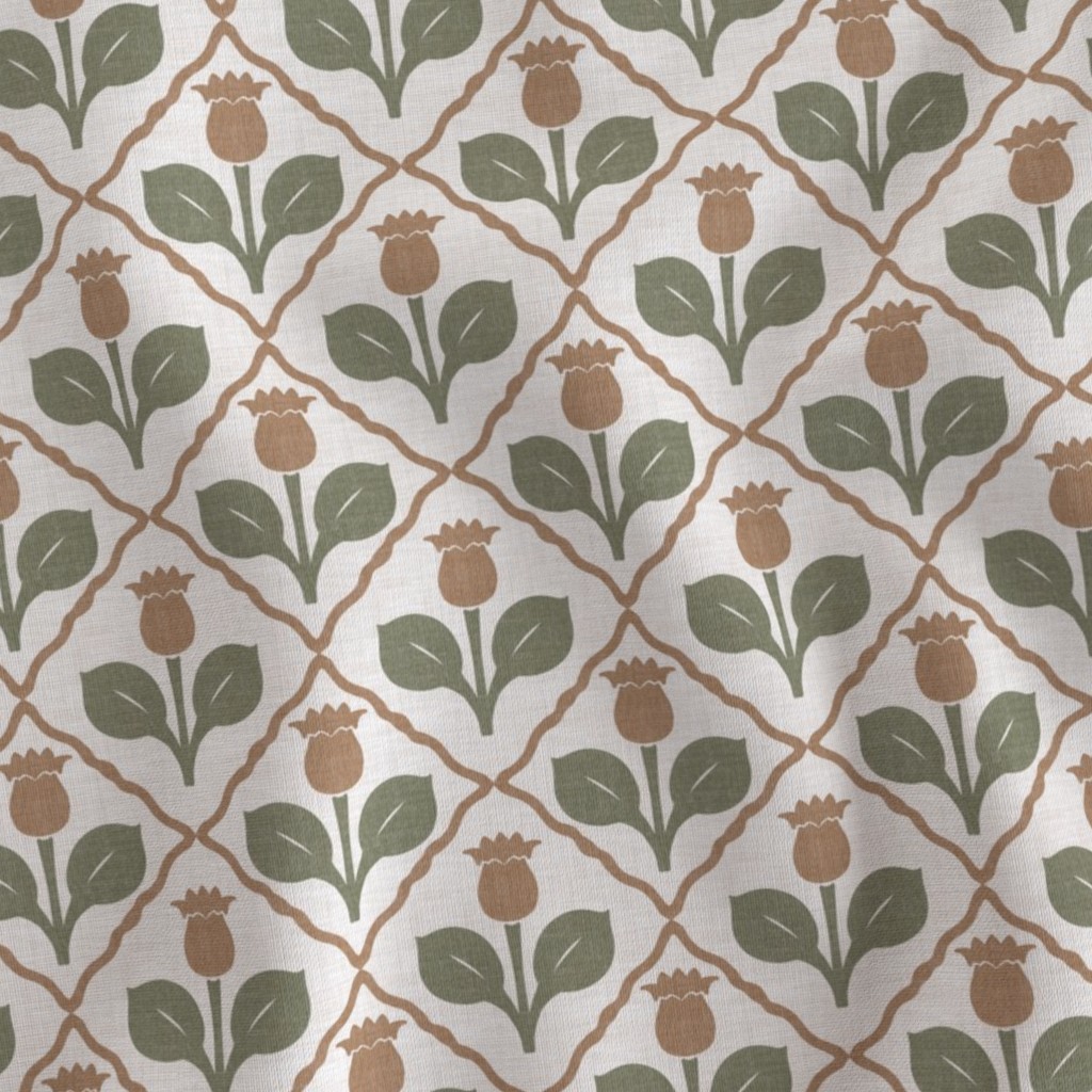 Close up image of fabric ripple