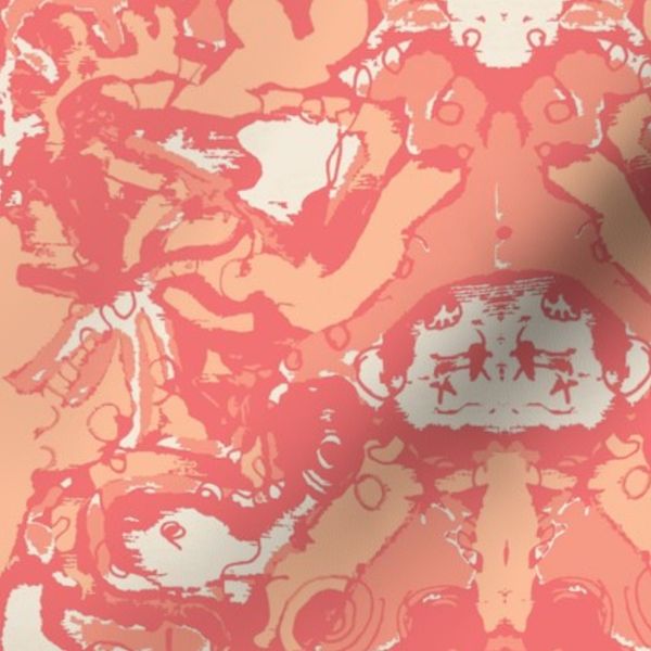 Peach Fuzz Kaleidoscope