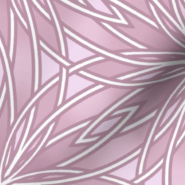 Celtic Knotted Flower Circle in Rose
