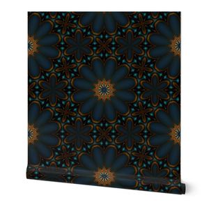 teal and gold dark aggadesign 00550