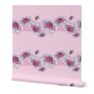 zinnia stripe in pink