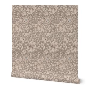 William Morris pink and poppy beige tiny