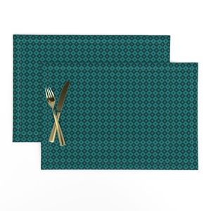 3/4 aquamarine Polka dot check copy
