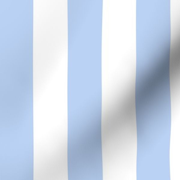 medium awning stripes pastel navy blue and white