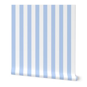 medium awning stripes pastel navy blue and white