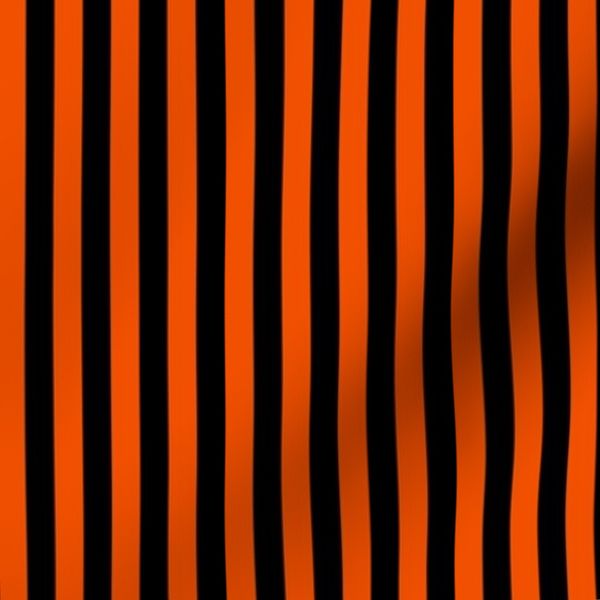 small awning stripes poppy and black