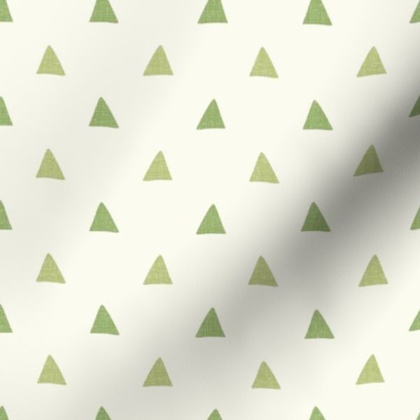 Triangles - Light Green (textured)