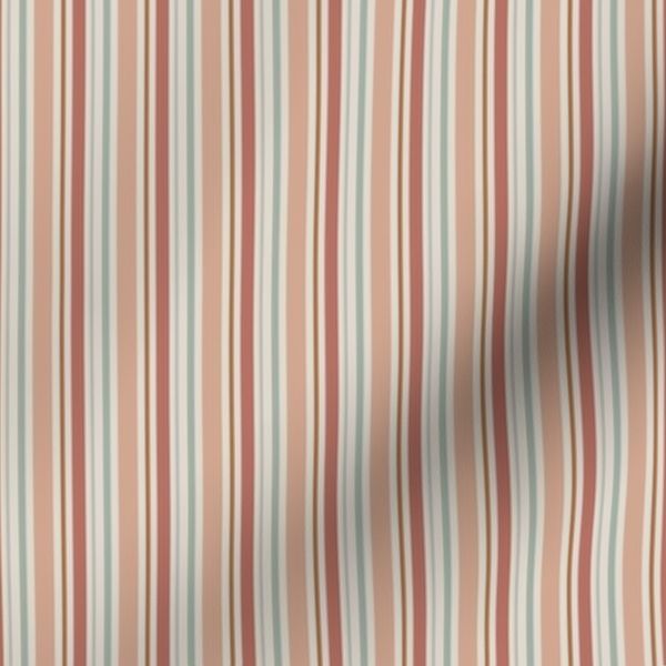 Cowgirl Chic Multicolor Stripes 3 inch