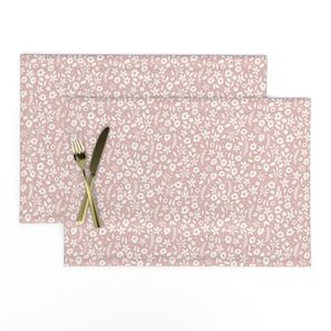 Medium 7.2 x 7.2 Textured Ditsy Pink