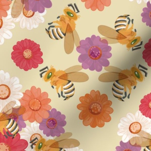Little flowering bee