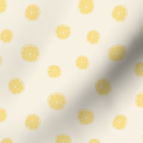 Summer Citrus Lemons on light background