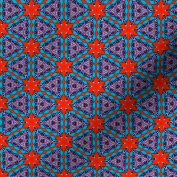 Bright Transformations Part 3 Bright Purple Orange Blue Geometric