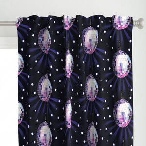 Disco Mirror Ball (M) dark purple - Party Lights