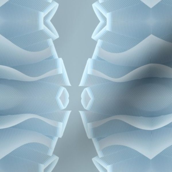 Abstract Grid Light Blue