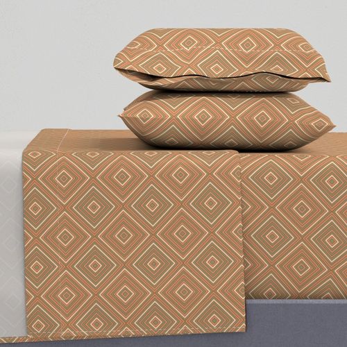 F24 110+08 1 2 M - Stripes Natural Christmas - bright brown