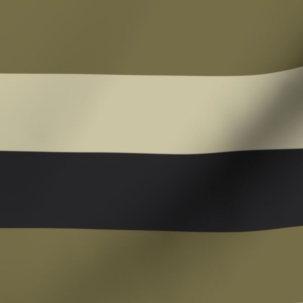 Large Green Haze Horizontal Stripes