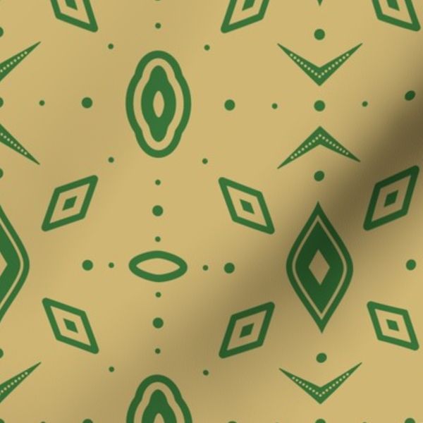 MEDIUM Geometric featuring a symmetrical gemstone minimalist medium