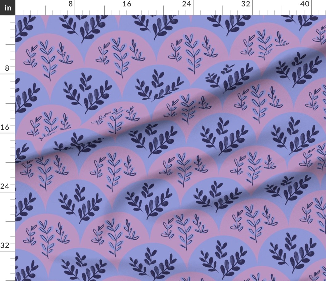 42 x 36 in (107 x 91 cm) Yard with rulers