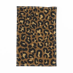 Leopard Print XXL - Dark Tan & tan
