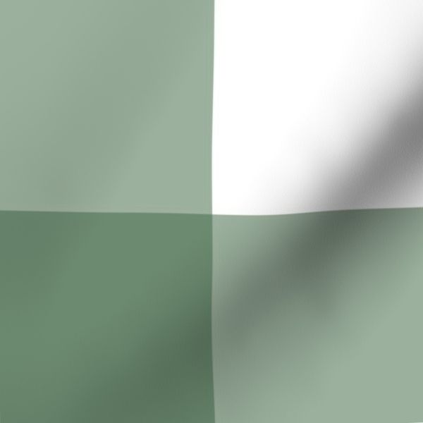 Large Scale Gingham - Leaf