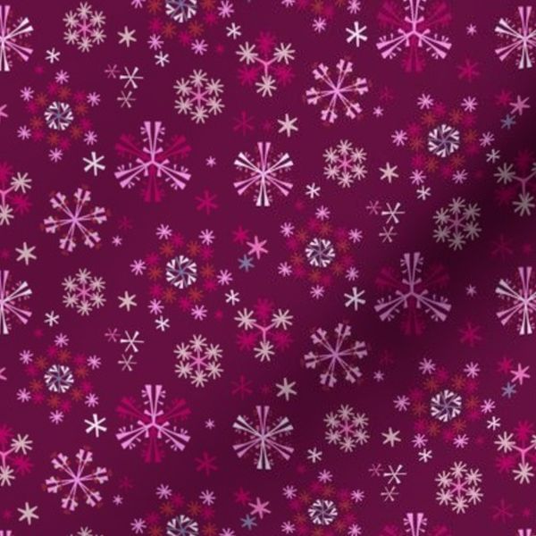 Small Mexican fiesta sparklers abstract geometric mauve punk burgundy