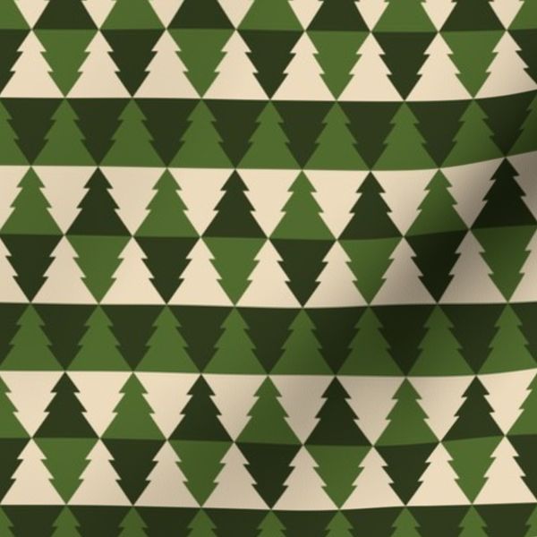 DarkGreen Retro Jumper Christmas Tree (S)