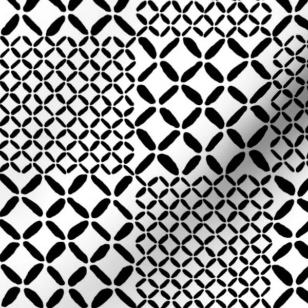 Hatched dense checkers short diagonal strokes - black on white