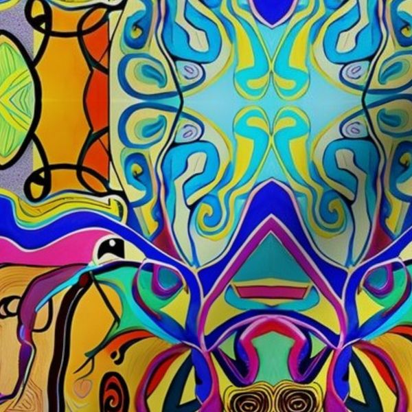 Graffiti African Print