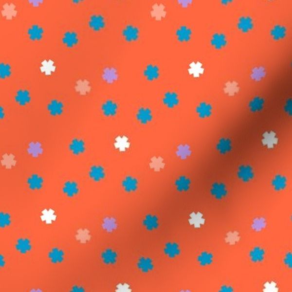 Asterisk - Retro Orange - Small