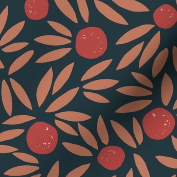 Mod Orange Grove - Sherwin Williams Dark Night