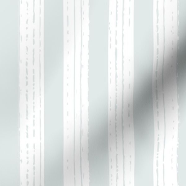 light blue and white Vertical Stripes with Texture - large