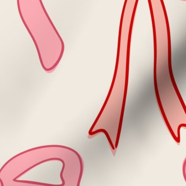 Sweet pink bows hair bows ribbons