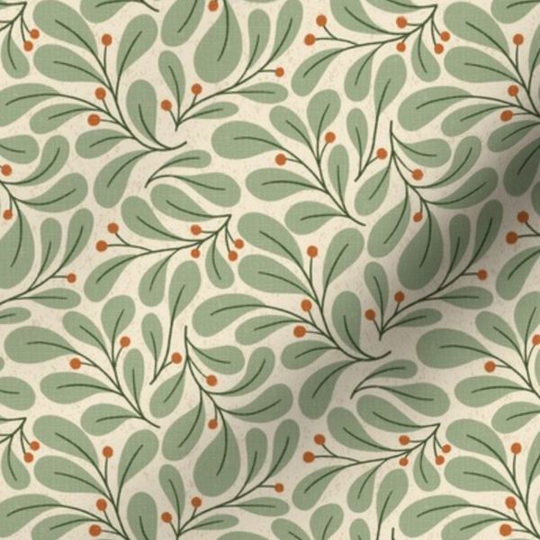 Christmas Green Mistletoe SMALL