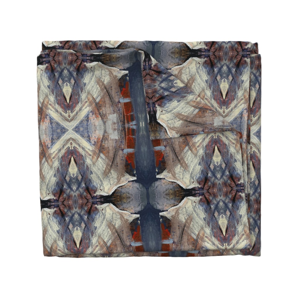 Top down folded Duvet Cover