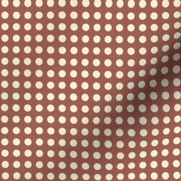chocolate polka dots