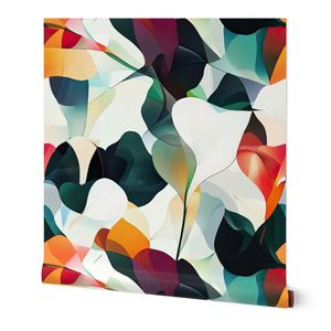 Abstract Calla Lilies in Alcohol Ink