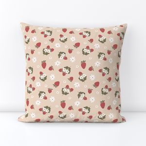 Spring Strawberry in Tan