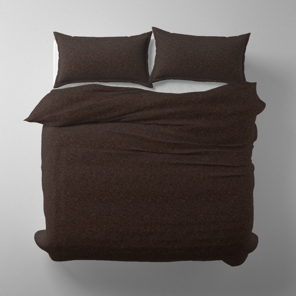 Top down bed with a duvet cover that fits a King or California King sized bed