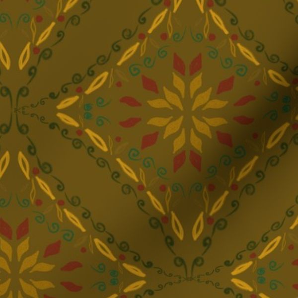 Traditional Earthy Rustic Texture Art Design