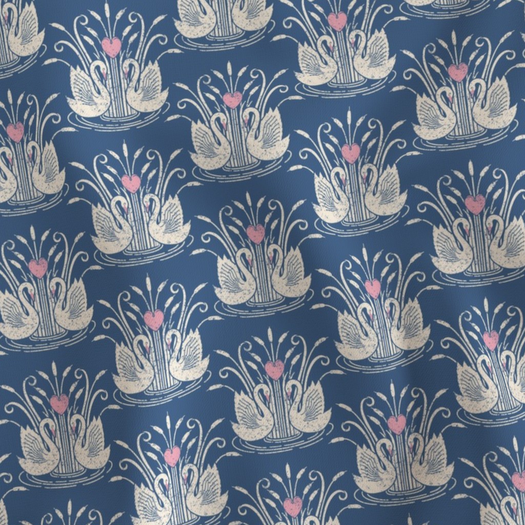 Close up image of fabric ripple
